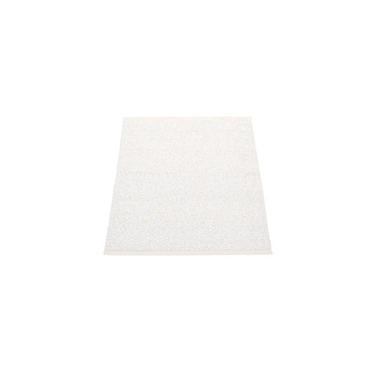 Pappelina Svea Matta 70x90 cm, White Metallic
