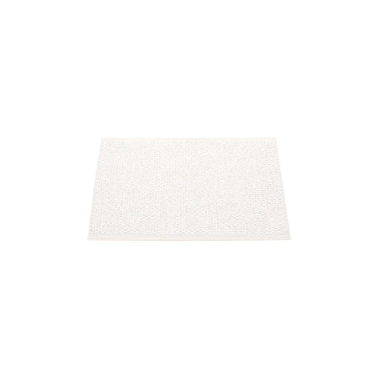 Pappelina Svea Matta 70x50 cm, White Metallic
