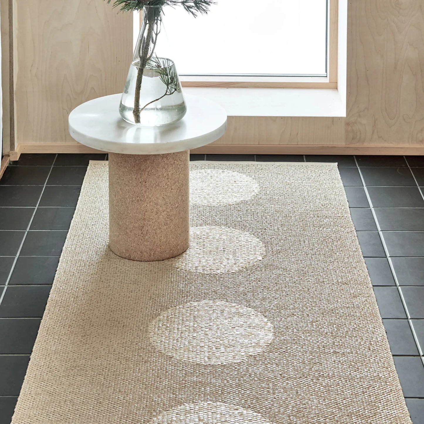Pappelina Vera 2.0 Matta 70x280 cm, Beige