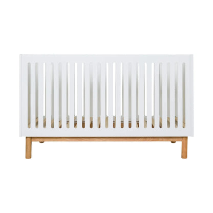 Quax Mood Spjälsäng/Bänk 140x70 cm, White