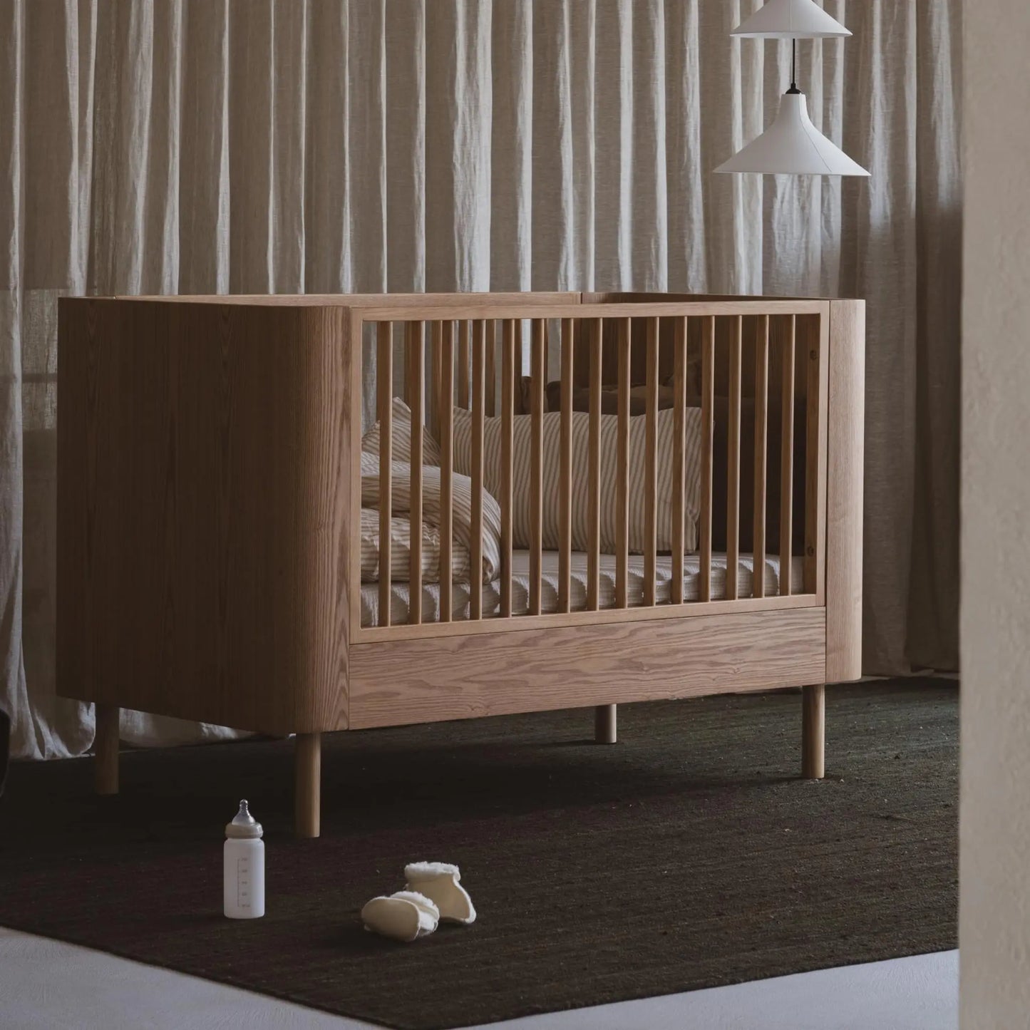 Quax Yume Säng 140x70, Natural Ash