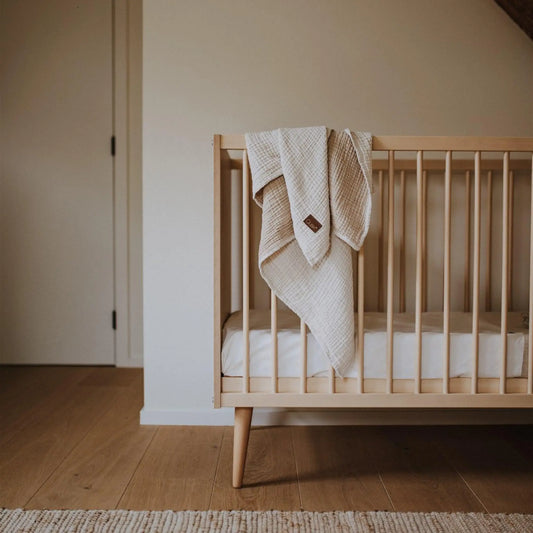 Quax Cocoon Säng 120x60 cm, Natural Oak