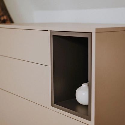 Quax Cocoon Skötbyrå, Latte