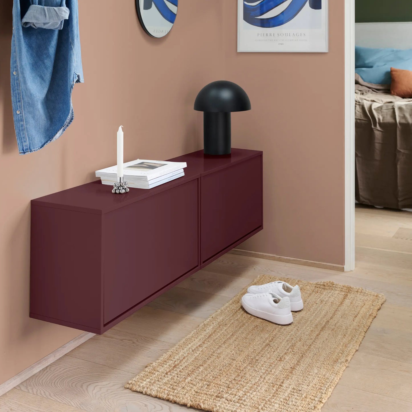 ReCollector Skobox, Maroon Red