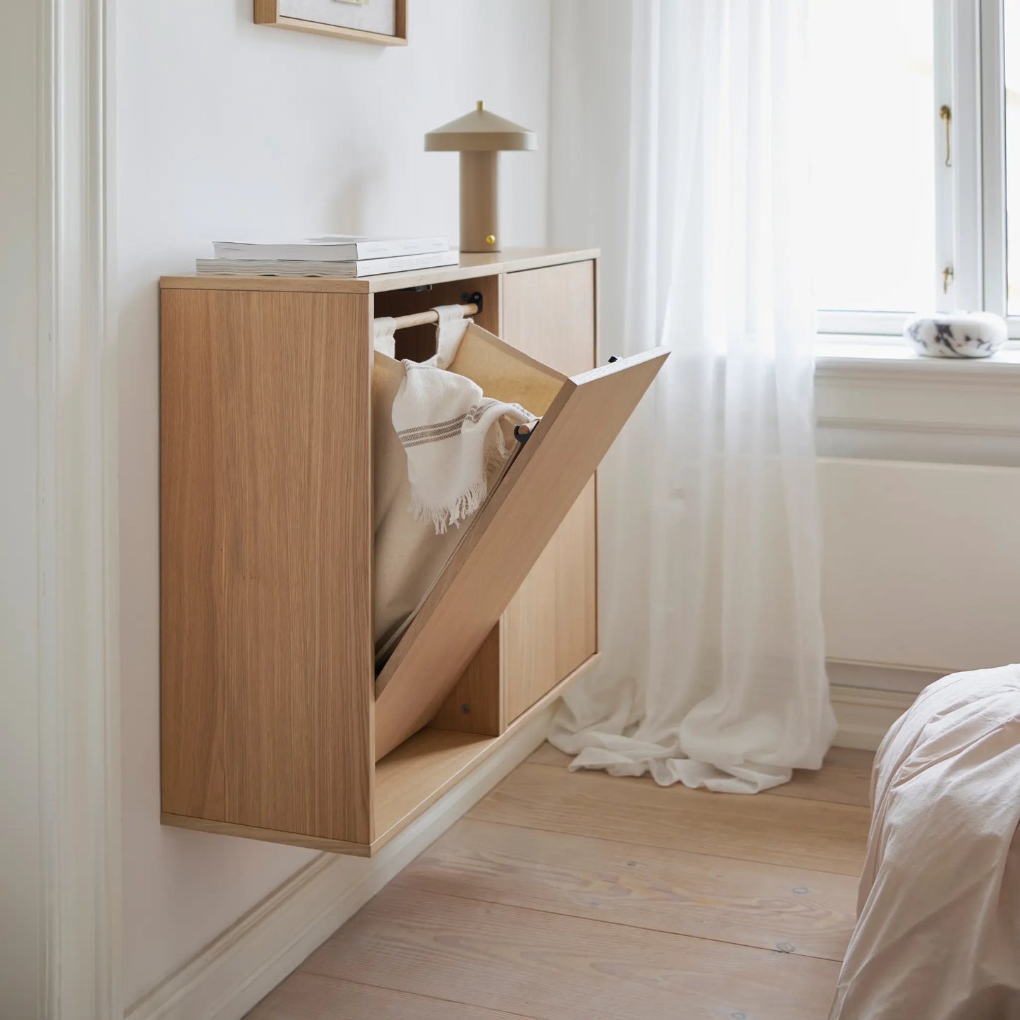ReCollector Laundry Box Tvättkorg, Nordic Oak