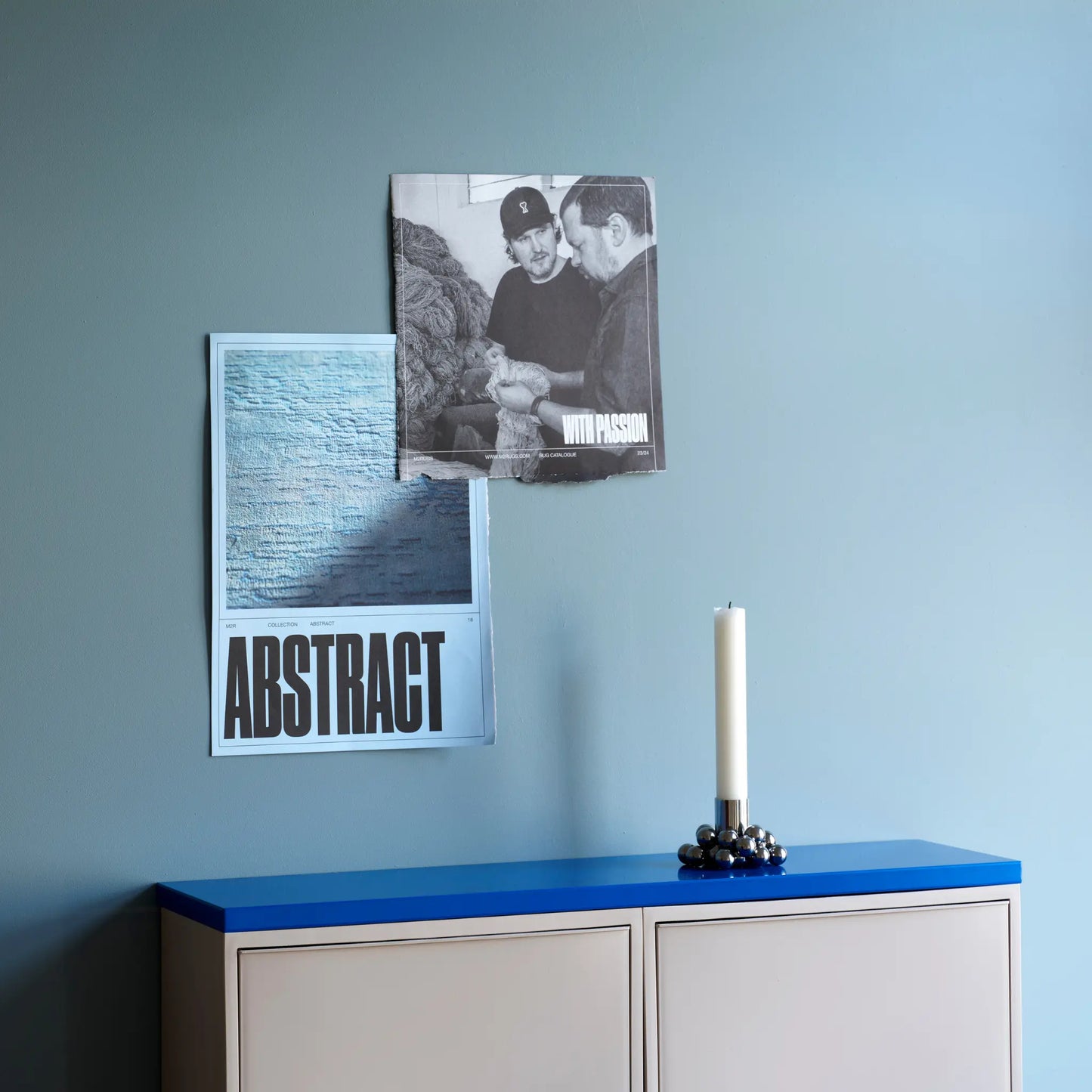 ReCollector Floating Edge Hylla, Cobolt Blue