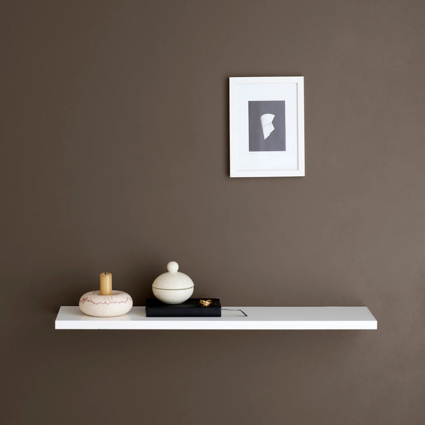 ReCollector Floating Edge Hylla, Brilliant White