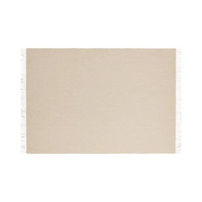 Silkeborg Uldspinderi Arequipa Pläd 130x200 cm, Latte Beige