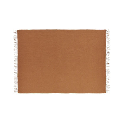Silkeborg Uldspinderi Arequipa Pläd 130x200 cm, Camel Brown