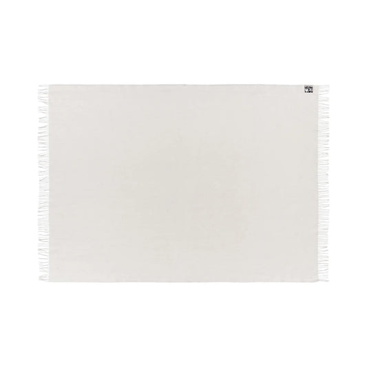 Silkeborg Uldspinderi Season Ullpläd 130x200 cm, White
