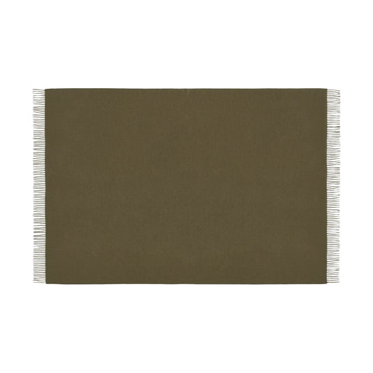 Silkeborg Uldspinderi Lima Pläd 130x200 cm, Seaweed Green