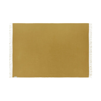 Silkeborg Uldspinderi Lima Pläd 130x200 cm, Ochre Yellow