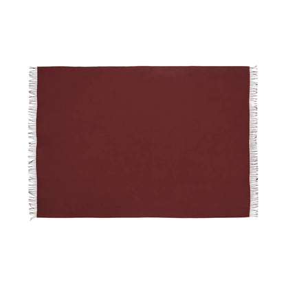 Silkeborg Uldspinderi Lima Pläd 130x200 cm, Beetroot
