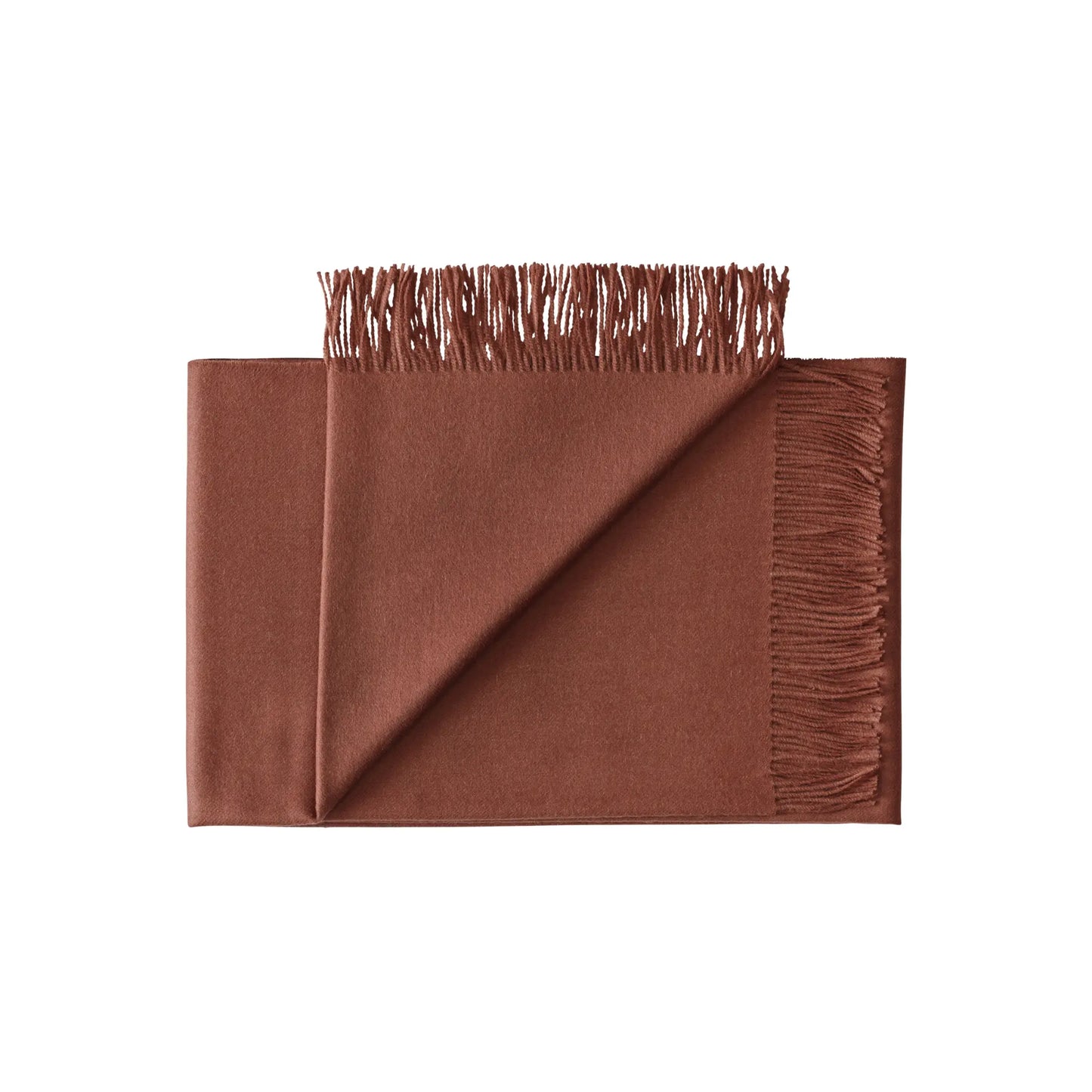 Silkeborg Uldspinderi Lima Pläd 130x200 cm, Rosewood