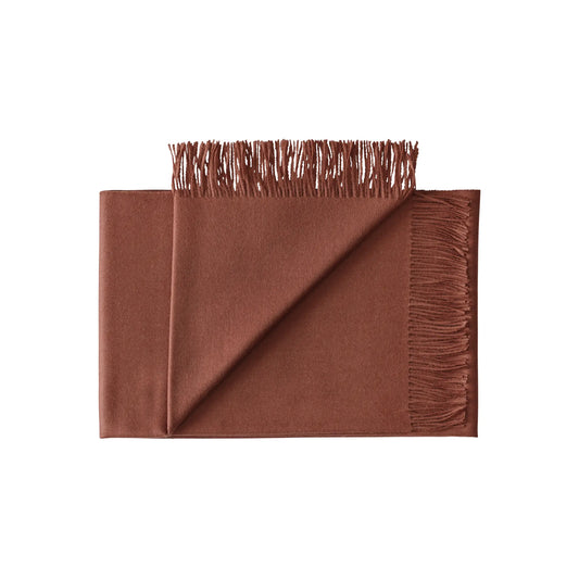 Silkeborg Uldspinderi Lima Pläd 130x200 cm, Rosewood