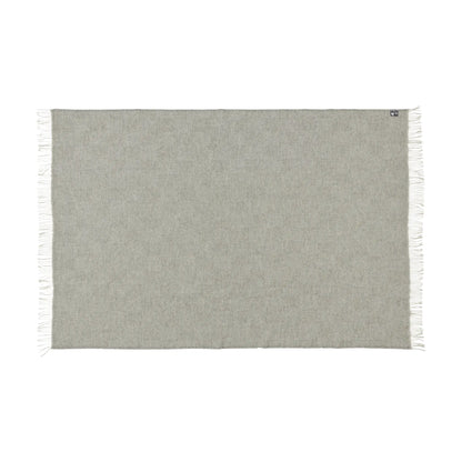 Silkeborg Uldspinderi Fanø Ullpläd 140x240 cm, Light Nordic Grey