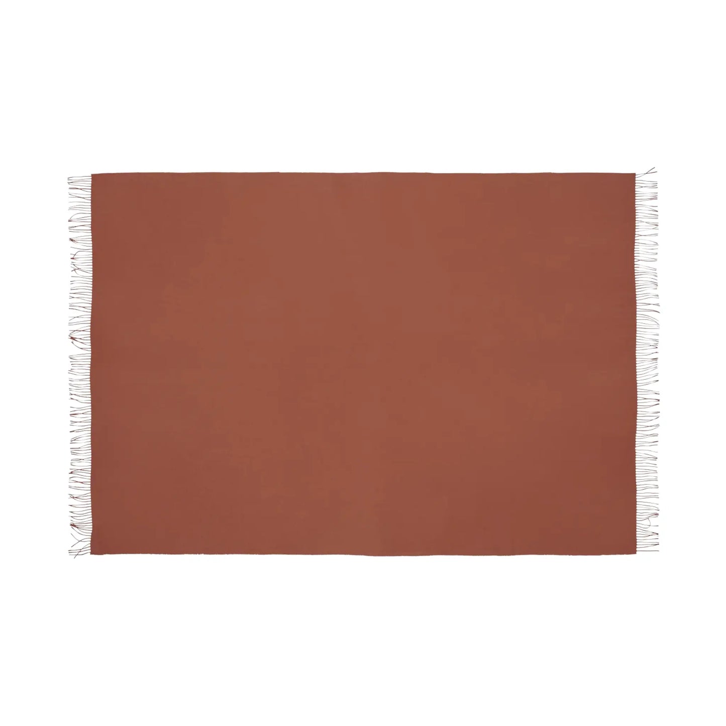 Silkeborg Uldspinderi Lima Pläd 130x200 cm, Rosewood