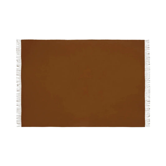 Silkeborg Uldspinderi Lima Pläd 130x200 cm, Caramel