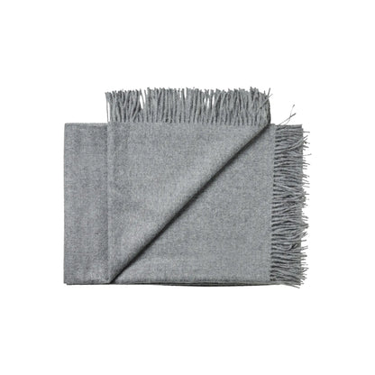 Silkeborg Uldspinderi Arequipa Pläd 130x200 cm, Medium Grey