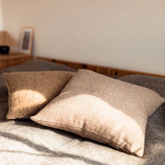 Silkeborg Uldspinderi Arequipa Kudde 40x40 cm, Walnut Brown