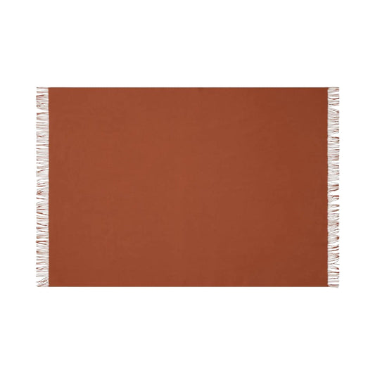 Silkeborg Uldspinderi Season Ullpläd 130x200 cm, Rust