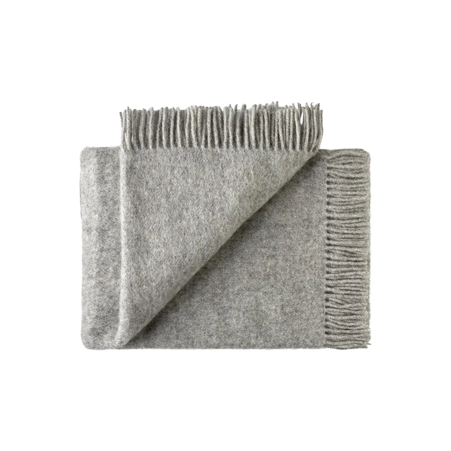 Silkeborg Uldspinderi Season Ullpläd 130x200 cm, Medium Grey