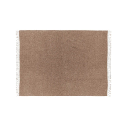 Silkeborg Uldspinderi Arequipa Pläd 130x200 cm, Rye Brown