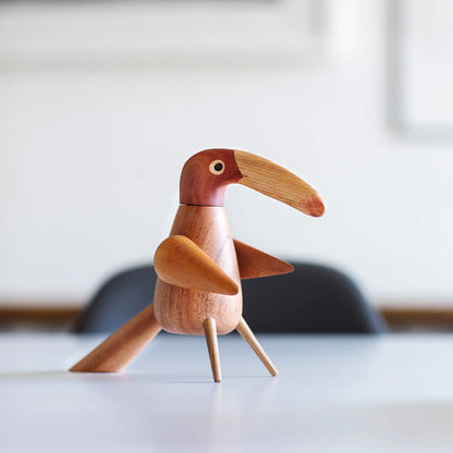 Spring Copenhagen Pepparkvarn The Pepper Bird Original 20,5 cm, Mahogny