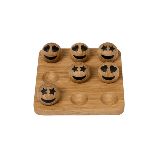 Spring Copenhagen Spring Emotions Spel Tic Tac Toe 12x12 cm, Ek