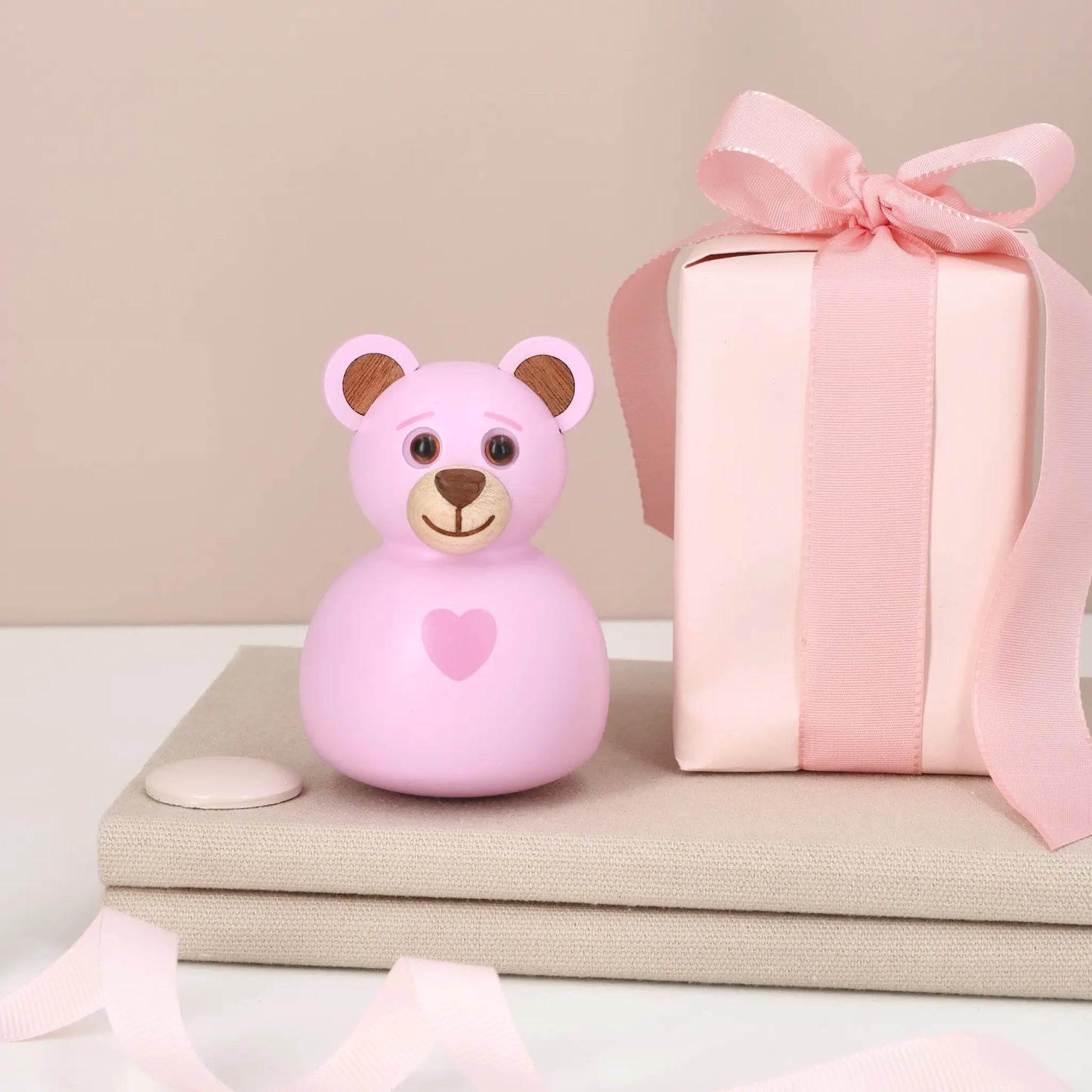 Spring Copenhagen Rosy Teddybjörn Trädekoration 9 cm, Rosa