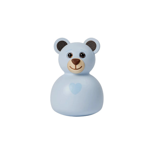Spring Copenhagen Blue Teddybjörn Trädekoration 9 cm, Blå