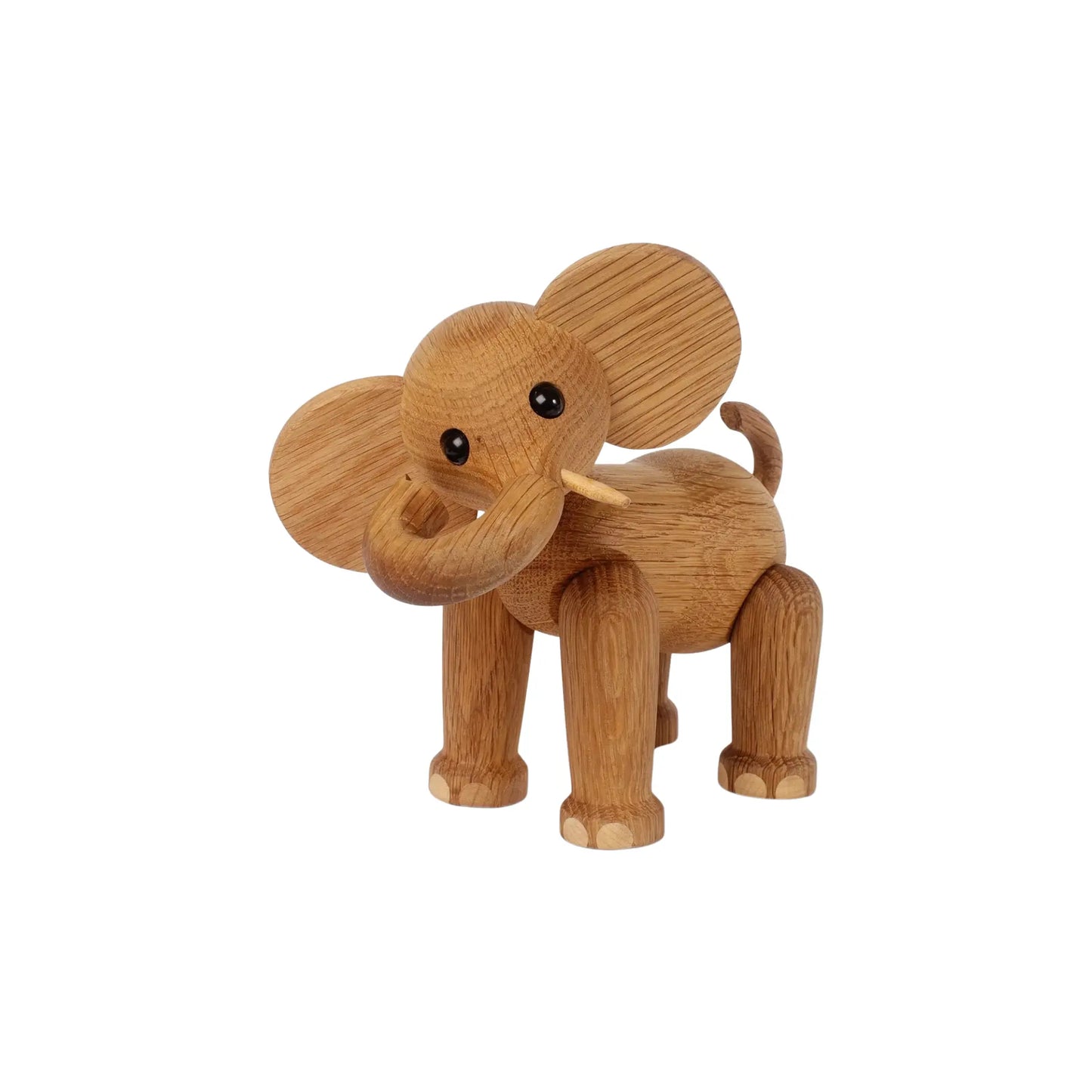 Spring Copenhagen Ollie Elefant Trädekoration 15 cm, Ek/Lönn