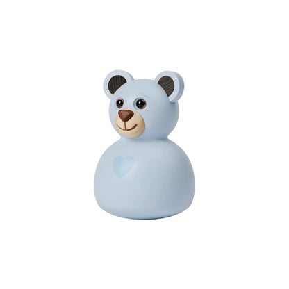 Spring Copenhagen Blue Teddybjörn Trädekoration 9 cm, Blå