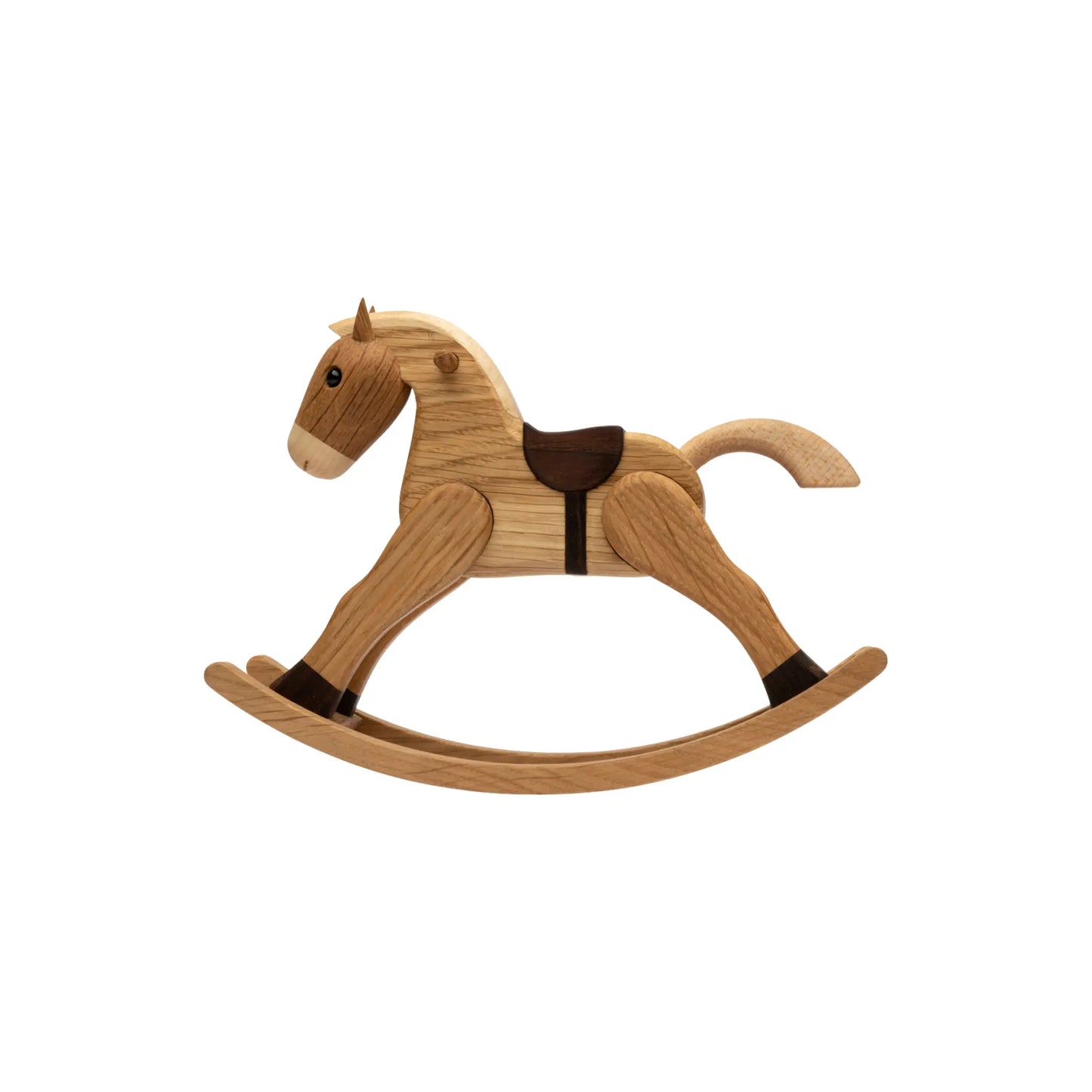 Spring Copenhagen The Rocking Horse Trädekoration 13,5 cm, Ek