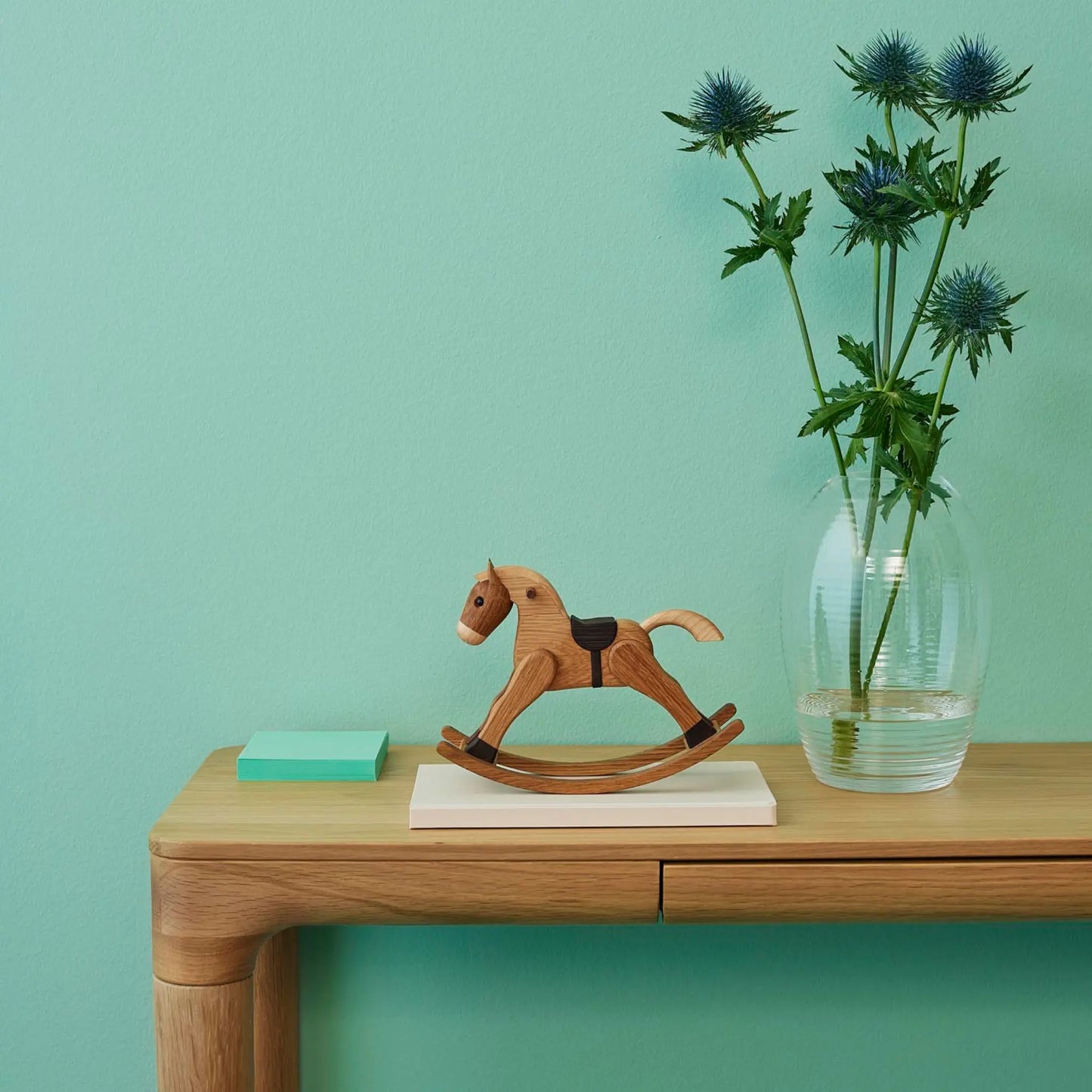 Spring Copenhagen The Rocking Horse Trädekoration 13,5 cm, Ek