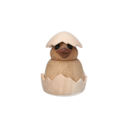 Spring Copenhagen Chick Kyckling Trädekoration 8 cm, Ek