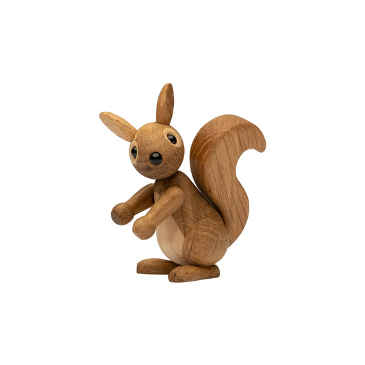 Spring Copenhagen Peanut Ekorrunge Trädekoration 8,5 cm, Ek