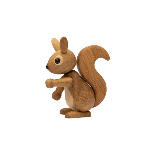 Spring Copenhagen Peanut Ekorrunge Trädekoration 8,5 cm, Ek