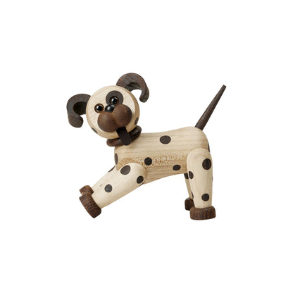 Spring Copenhagen Joy Hund Trädekoration 11 cm, Lönn