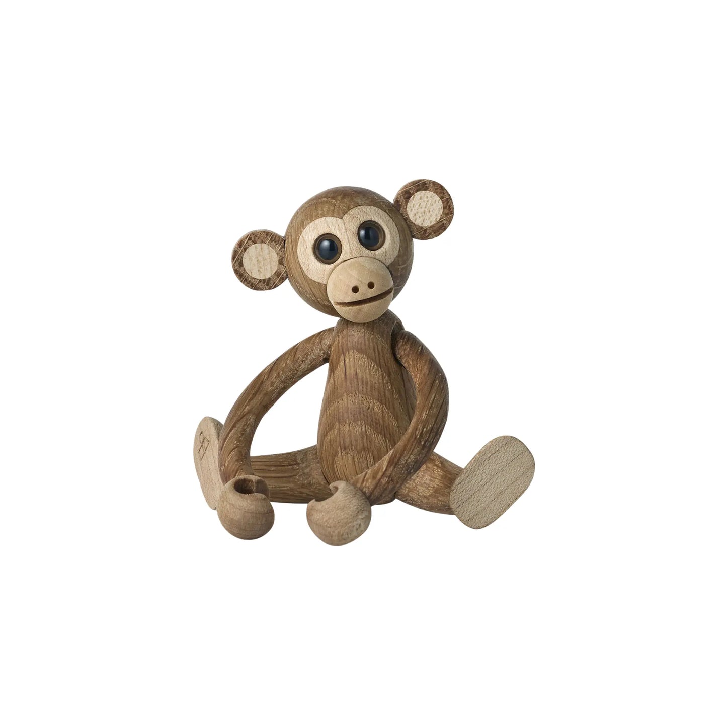 Spring Copenhagen Swing Monkey Trädekoration 8 cm, Ek