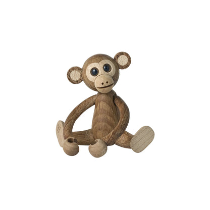 Spring Copenhagen Swing Monkey Trädekoration 8 cm, Ek