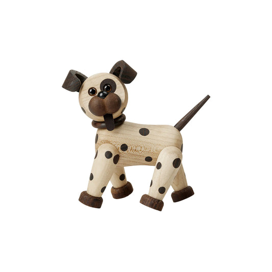 Spring Copenhagen Joy Hund Trädekoration 11 cm, Lönn