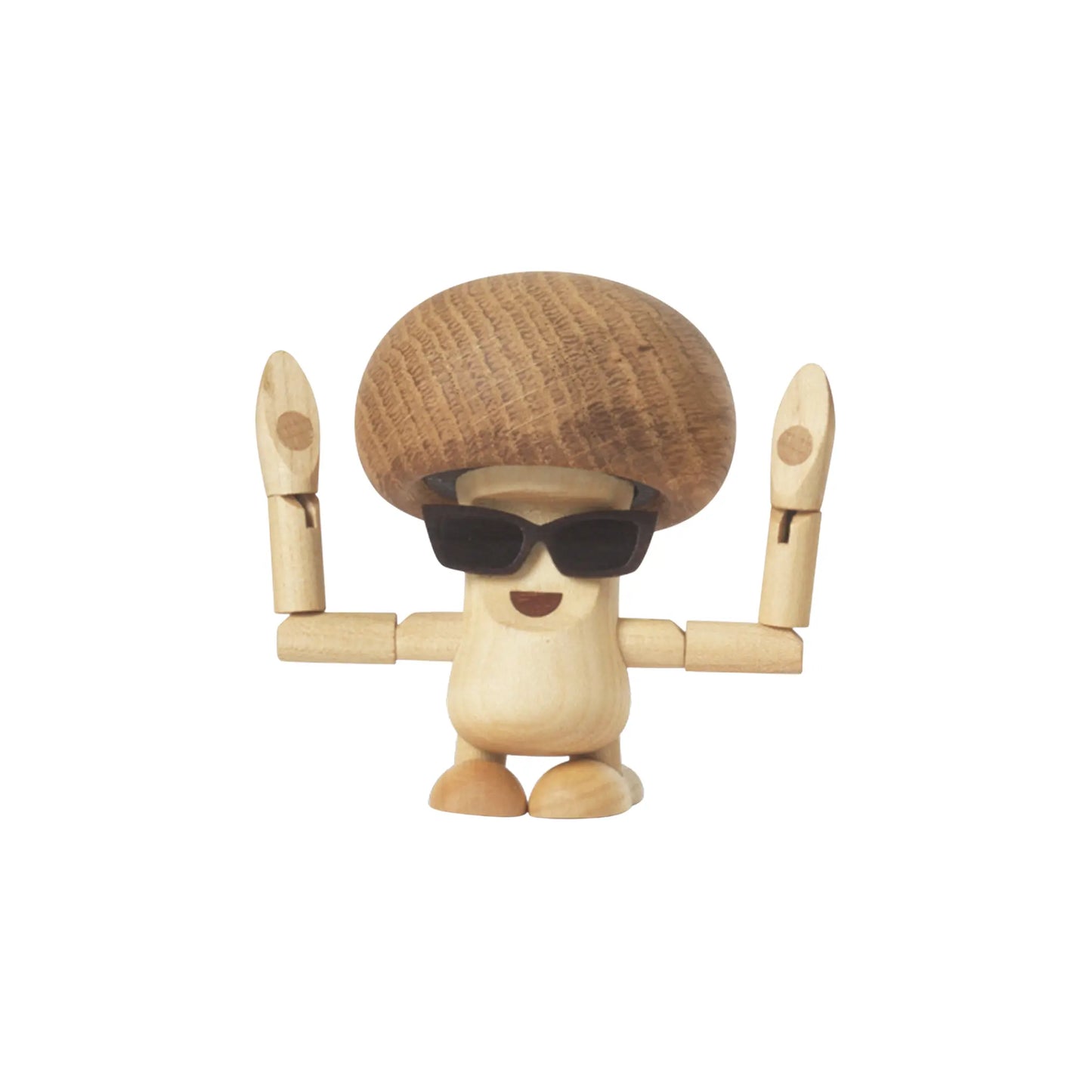 Spring Copenhagen Marvin Mushroom Trädekoration Svamp 8,5 cm, Lönn