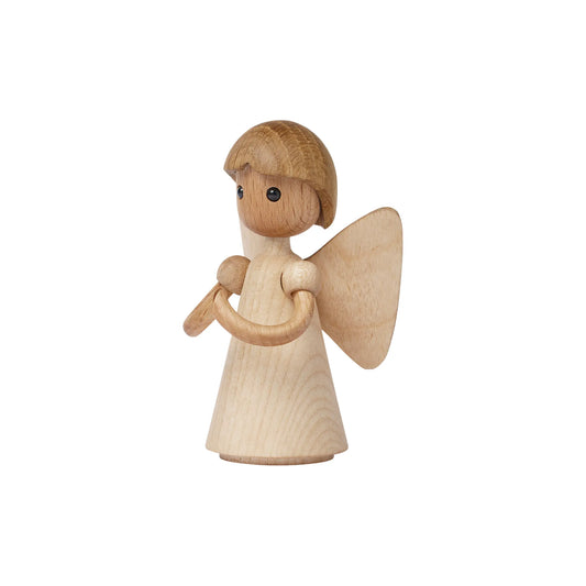 Spring Copenhagen Aura Angel Trädekoration 9 cm, Lönn