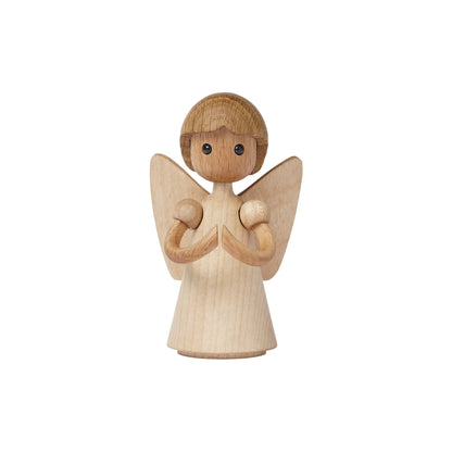 Spring Copenhagen Aura Angel Trädekoration 9 cm, Lönn