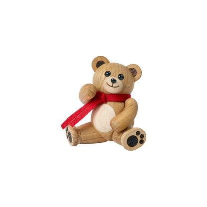 Spring Copenhagen Sneeze Teddybjörn Trädekoration 9,5 cm, Ek