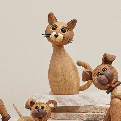 Spring Copenhagen Lucky The Cat Dekoration 15,9 cm, Ek