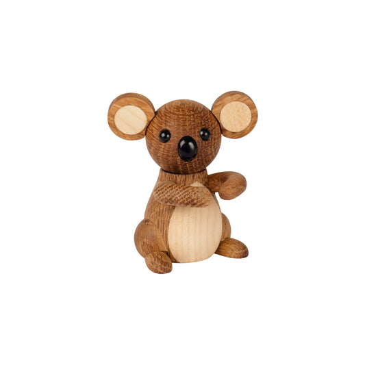 Spring Copenhagen Joey Koala Dekoration 7,5 cm, Ek/Ask