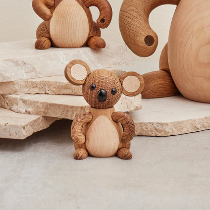Spring Copenhagen Joey Koala Dekoration 7,5 cm, Ek/Ask