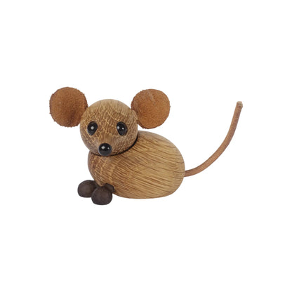 Spring Copenhagen The Country Mouse Trädekoration 4,5 cm, Ek